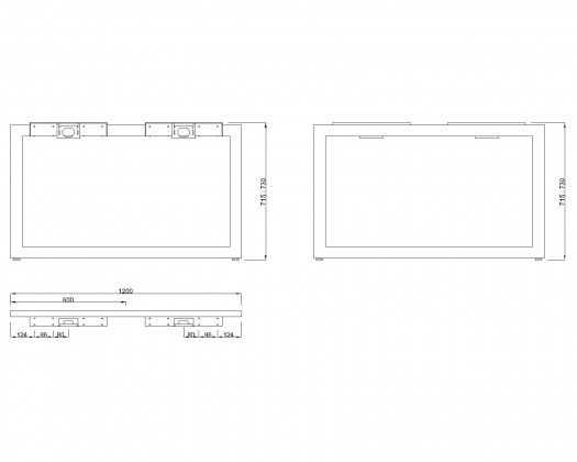 MILADESIGN lábazat Quark Q7212-Z antracit MILADESIGN lábazat Quark Q7212-Z antracit