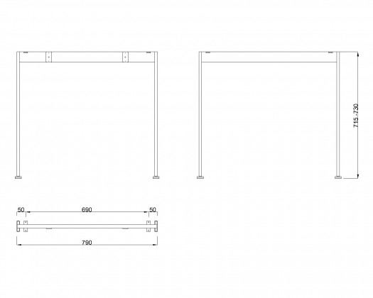 MILADESIGN lábazat Mobilar M6208 ezüst MILADESIGN lábazat Mobilar M6208 ezüst
