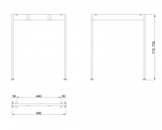 MILADESIGN lábazat Mobilar M6206 ezüst MILADESIGN lábazat Mobilar M6206 ezüst