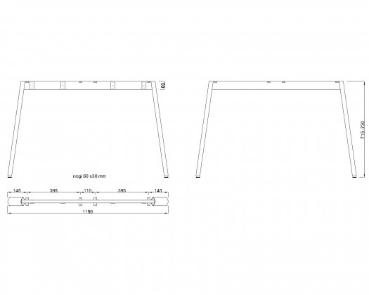 MILADESIGN lábazat Mobilar M6312E–S ezüst MILADESIGN lábazat Mobilar M6312E–S ezüst