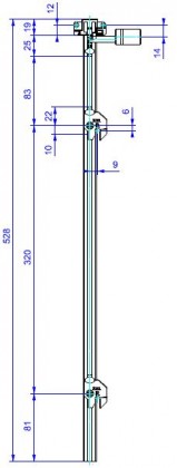 LEHMANN Rúd SVS3 típus 5 (1+2 magasság 544 mm)