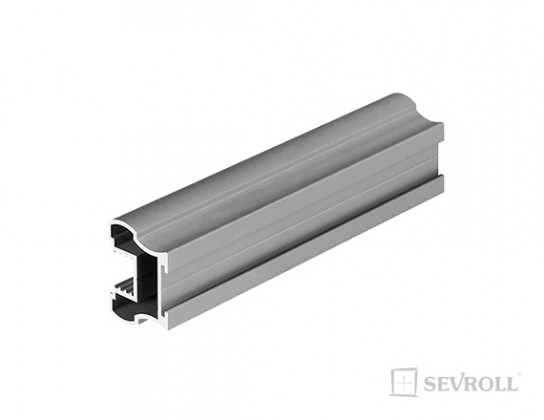 SEVROLL 02692 Romeo II fogantyú profil 2,7m ezüst