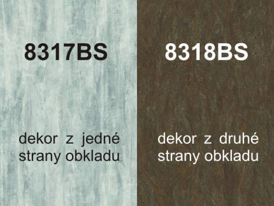 Hátefal 8317BS/8318BS 4100/640/10