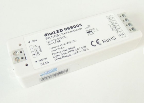 TL-vevő dimLED PR RGB1