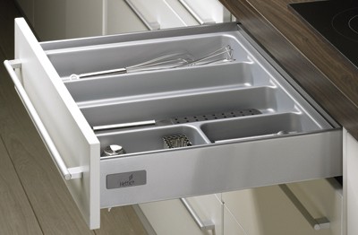 HETTICH 44933 OrgaTray 500, 201-250/470-520 mm ezüst