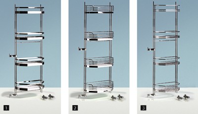 HETTICH 9079849 polcok ajtóra Dispenza Duo 450/1700 mm