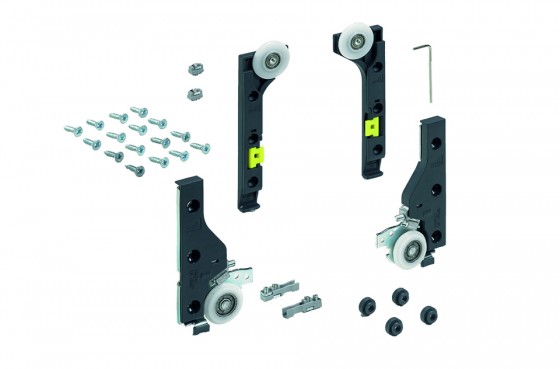 HETTICH 9156339 SlideLine M 1 ajtóhoz SiSy nélkül