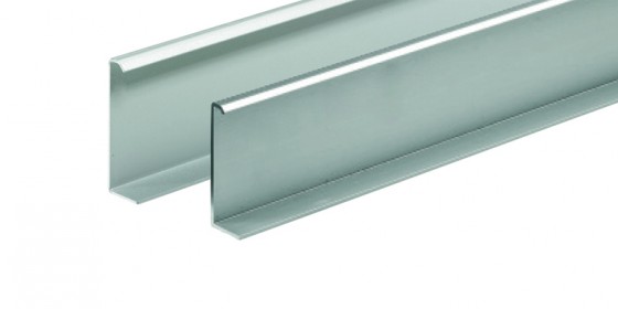 HETTICH 9146624 Korpusz profil elülső ajtóra, 2500 mm