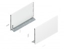K-BLUM Legrabox F 400 mm/40 kg, Tip-on, fehér SW-M, csavar