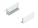 K-BLUM Legrabox K 600 mm/40 kg, Tip-on, fehér SW-M, csavar