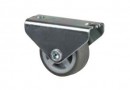 StrongCastors Kerék 30 mm, szürke, rögzített, puha futófelület
