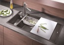 BLANCO 524653 mosogató AXIA III 6 S antracit SILGRANIT® PuraDur®