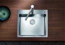 BLANCO 523392 mosogató BLANCO CLARON 400-IF / A DX nemesacél Durinox®