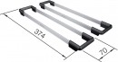 BLANCO 525156 mosogató ETAGON 6 fényes fehér PuraPlus® kerámia
