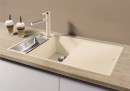 BLANCO 524672 lapos mosogató AXIA III 6S-F fehér SILGRANIT®PuraDur®