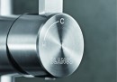 BLANCO 525125 csaptelep Candor-S tömör rozsdamentes acélból, csiszolt, nyomásmen