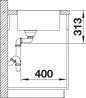 BLANCO 524107 Mosogató Subline 500-IF antracit InFino kézikönyv SilgranitPura