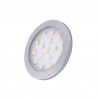 Orbit LED spotlámpa 1,5W, 12V, 16 LED, alu meleg fehér