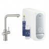 GROHE Blue Home supersteel, kezdőkészlet L alakú kimenettel 31539DC0 zuhanyfejje
