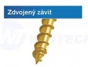 GPR facsavar TH T30 6x120/64mm cink sárga