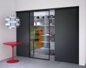 TERNO Univerzális Evolution szett tolóajtóhoz 3000x1500mm ezüst