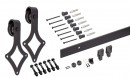 K-StrongLine Barnio Square 3m-es csillapítás nélkül, 30-40mm fekete matt