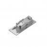 HETTICH 9133540 szerelőtalp ragasztásra D=10