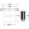FRANKE Sorter 134.0035.042 KEA-E 12 felső szerelés