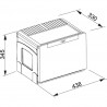 FRANKE Sorter Cube 50, 1x14l + 2x8l