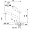 FRANKE Baterie FC 9461 ORBIT celonerezová