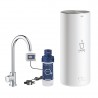 GROHE 30080001 Piros Mono C-lefolyó króm