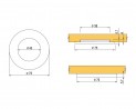 LED spotlámpa BAILEN 12V 3W fekete/semleges fehér