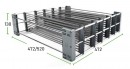KES 005360 SpaceFlexx fiókos szervező az Innotech számára 500