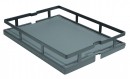 K-StrongWire kamraszekrény 400 mm / 1260-1590 mm, sötét szürke, 40kg