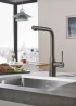 GROHE 30270AL0 karos csaptelep ESSENCE L kettős zuhany Hard Graphite