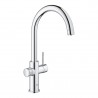 GROHE 31454AL01 Blue Homeinduló induló készlet L-csapcső hard graphite