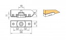 Állító láb PR 26 18 (csavar = 82730)