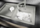 BLANCO 523934 Mosogató Zenar 5S antracit InFino excenterrel Silgranit PuraDur