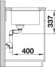 BLANCO 523584 Mosogató Subline 480/320-U antracit InFino kézikönyv SilgranitPura