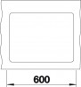 BLANCO 523568 Mosogató Subline 340/160-f antracit Silgranit InFino kézikönyv