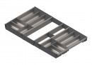 K-BLUM Antaro M 500 mm/30 kg, fehér, csavar+evöeszköztartó ZSI.90VEI6