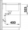 BLANCO 523574 Mosogató Subline 350/350-U antracit InFino kézikönyv SilgranitPura