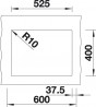 BLANCO 523562 Mosogató Subline 340/160-U fehér InFino kézikönyv SilgranitPuraDur