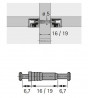 HETTICH 65536 tipli dupla DU 867 VB35/36-hoz