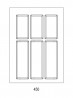 Evőeszköztartó Classico Kristall softTouch 45 (372 x 474 mm) fekete