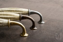 TULIP Bútorgomb Country óbronz/porcelán bézs