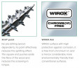SPAX csavar 5x40 kerek fejű TSX, W, 4C,