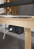 VersaQ  1x 230V, USB A+C 5V fehér, Schuko