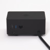 VersaQ HUB 1x 230V, 1x RJ45, USB A+C 5V, 1x HDMI, Qi töltő, fekete