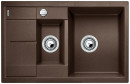 BLANCO 515044 Mosogató Metra 6 S Compact kávé excenterrel Silgranit PuraDur